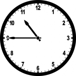 Clock 10:45 | ClipArt ETC