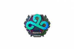 Sticker | Cloud9 (Holo) | London 2018 | LootMarket.com