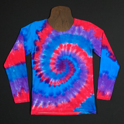 Women’s Small Cloud 9 Long Sleeve Tie Dye Shirt