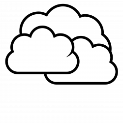 Cloud black and white rain cloud clipart black and white free ...