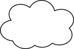 Cloud Clipart Black And White | Free download best Cloud Clipart ...