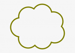 Green Cloud Clip Art - Clip Art Bubble Cloud Transparent PNG ...