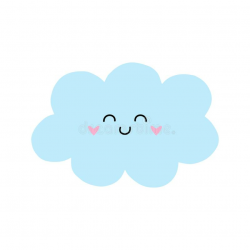 Cute cloud clipart 2 » Clipart Station