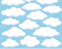 FLUFFY CLOUDS Clip Art, Cloud | Clipart Panda - Free Clipart Images