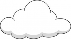 Fluffy cloud clipart 4 » Clipart Portal