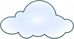 Cloud Clip Art at Clker.com - vector clip art online, royalty free ...