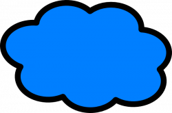 Cloud Light Blue Clip Art at Clker.com - vector clip art online ...