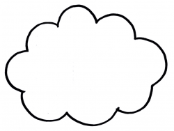 Free Cloud Outline, Download Free Clip Art, Free Clip Art on Clipart ...