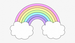Cloud Clipart Pastel - Pastel Rainbow Cartoon - Free Transparent PNG ...