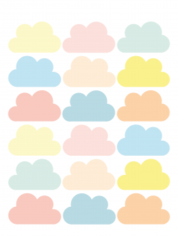 CLIPART WALLPAPER BLINK - Pastel Clipart pastel cloud 11 - 1789 X ...