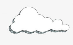 White Simple Cloud Decoration Pattern, Cloud Clipart, White, Simple ...