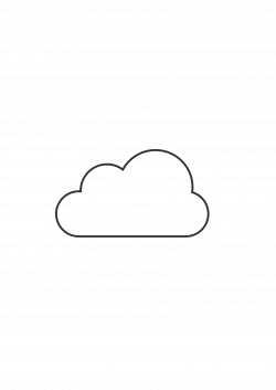 Simple Cloud Clipart