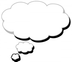 Thought Cloud Clip Art at Clker.com - vector clip art online ...