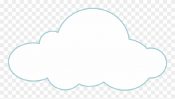 Cloud White Weather - White Cloud Vector Png Clipart (#3430586 ...