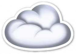 Cloud | Clouds, Cloud emoji, Emoji