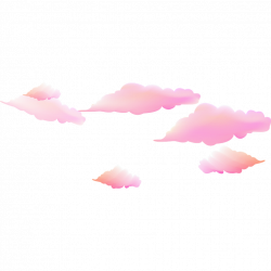 ftestickers clipart clouds transparent pink...