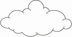 Cloud Clip Art Black And White Free Clipart Images | Weather | Cloud ...