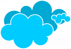 Rain cloud blue cloud clipart - WikiClipArt