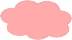 Pink Cloud Clipart & Free Clip Art Images #3606 - Clipartimage.com