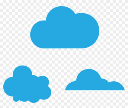 Domain Clipart Colored Cloud - Sky Vector Png, Transparent Png ...