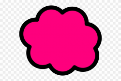 Domain Clipart Coloured Cloud - Clouds Clipart Pink Color - Png ...