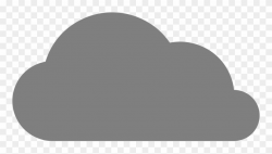Cartoon Grey Cloud Png Clipart (#1881845) - PinClipart