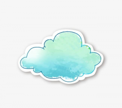 Watercolor Blue Clouds PNG, Clipart, Blue, Blue Clipart, Blue ...