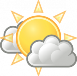 Weather Few Clouds Clip Art at Clker.com - vector clip art online ...