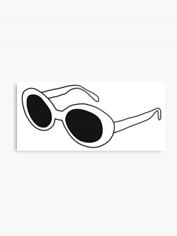 clout goggles | Metal Print