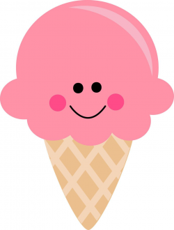 cute ice cream clip art | Cute Ice Cream Cone | Ice cream ...