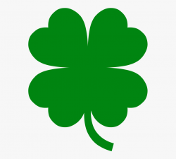 Clover Clipart Printable - 4 Leaf Clover Png , Transparent ...