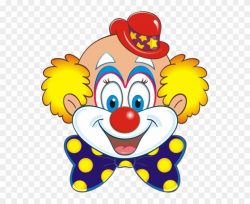 Cute clown face clipart clipart images gallery for free ...