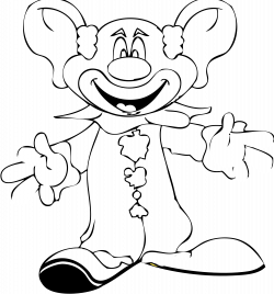 Clown Clipart Black And White | Clipart Panda - Free Clipart ...