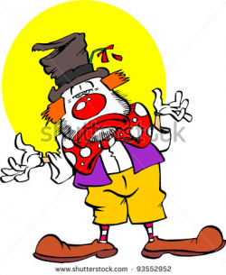 sad clown - stock vector | Clipart Panda - Free Clipart Images