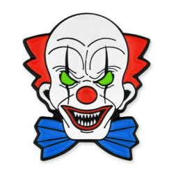 Scary Clown Pin