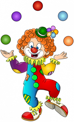 Clown Transparent Clip Art Image | Clown images, Clown ...