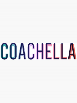 Coachella Logo | Greeting Card
