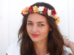 Hair - Coachella Flower Crown #2453410 - Weddbook