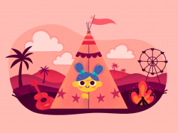 Coachella by p.undziak on Dribbble