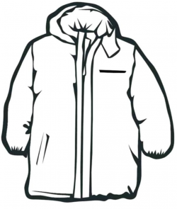 Coat Clipart Black And White – Pencil And In Color Coat ...