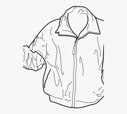 Jacket Winter Clothing Coat White - Jacket Clipart Black And ...