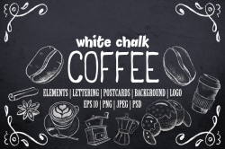 Chalk clipart coffee, Chalk coffee Transparent FREE for download on ...