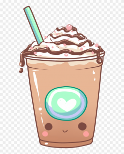 Coffee Clipart Iced Coffee - Iced Coffee Kawaii - Png Download ...