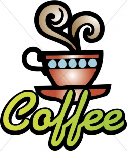 Neon Coffee Sign Clipart | Refreshments Word Art