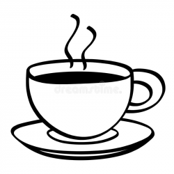Coffee Cup Clipart Black And White (94+ images in Collection) Page 2