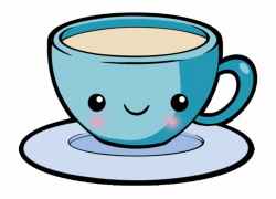 Mug Clipart Kawaii - Cup Of Tea Kawaii, Transparent Png Download For ...