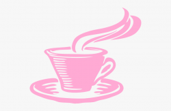 Coffee Clipart Coffee Mug - Coffee Cup Clip Art Pink, Cliparts ...