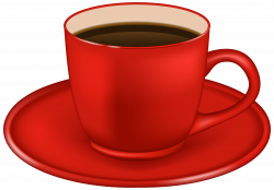 Red Coffee Cup PNG Clipart Image | Gallery Yopriceville - High ...
