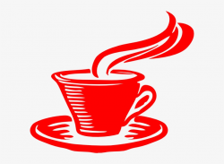 Coffee Clipart Red - Red Coffee Cup Clip Art - Free Transparent PNG ...