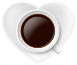 Heart Coffee Cup PNG Vector Clipart | Gallery Yopriceville - High ...